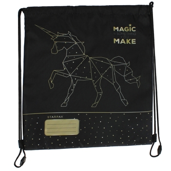Worek na buty Gold Unicorn STARPAK 486097 Worek na buty Gold Unicorn STARPAK 486097