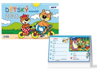 kalendář 2026 stolní Dětský 1061647