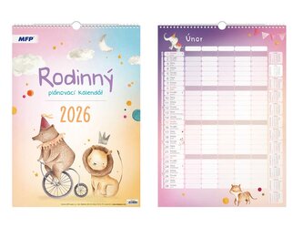kalendář 2026 nástěnný Rodinný 1061639