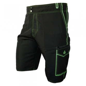Kraťasy pánské Haven Competitor - černé-zelené, S