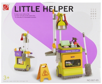 Zestaw do sprzątania  Wózek MEGA CREATIVE 543793