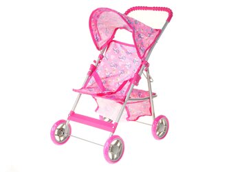Kočárek pro panenky, kočárek, 42x34x56cm; B rozměr 43 x 30 cm,