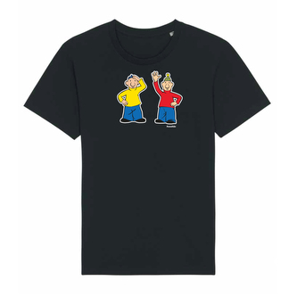 Tričko Pat a Mat Černé XL