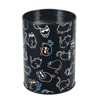 Skarbonka metalowa okrągła Kitty holograf STARPAK 536634