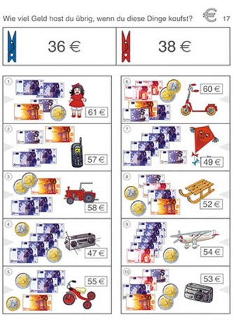 Wie viel Geld ist das? - 2. Klasse