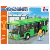 Klocki konstrukcyjne 221 elementów City Bus alleBLOX 525220