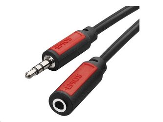Kabel Jack 3,5mm - Jack 3,5mm zásuvka 2,5m stereo |  SM5102 EMOS