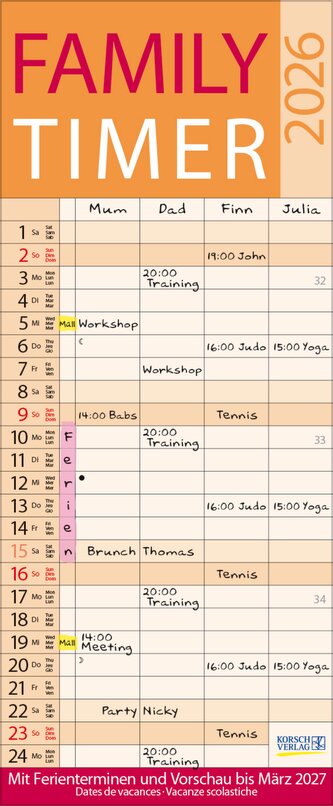 Family Timer Lifestyle 2026