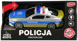 Auto Policja Moje Miasto MEGA CREATIVE 552098