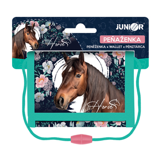 Dětská textilní peněženka JUNIOR S8 - Kůň