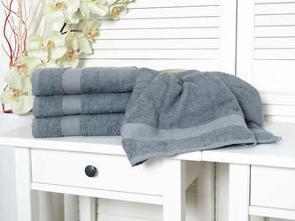 B.E.S. - Petrovice, s.r.o. Ručník froté 50x90 Adria - Antracit Griffin (17-5102)