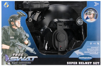 Zestaw policyjny Hełm MEGA CREATIVE 544868