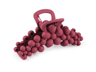 Skřipec do vlasů - 1 ks - 22 vínová