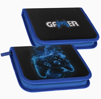 Piórnik 1zamek 2klapki z wyposażeniem Pad STARPAK 551895