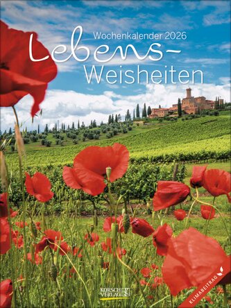 Literaturkalender Lebensweisheiten 2026