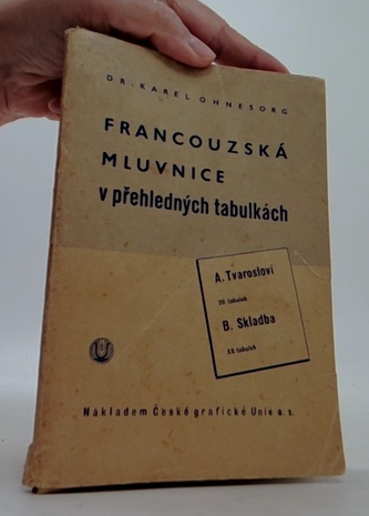 Francouzská mluvnice v přehledných tabulkách