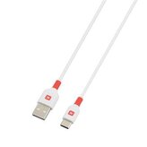 USB kabel, bílá, USB-A / USB-C, 2 m, SKROSS SKCA0003A-C200CN