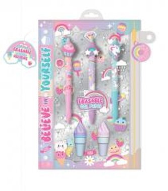 Długopisy wymazywalne żelowe słodycze