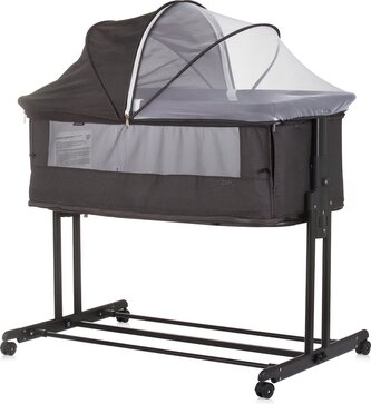 CHIPOLINO Postýlka Zen 3v1 Obsidian