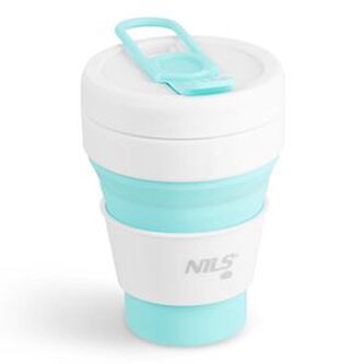 NC4103 MÁTOVÝ SILIKONOVÝ SKLÁDACÍ HRNEK 355ML NILS CAMP