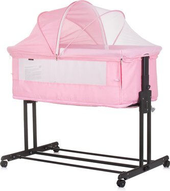 CHIPOLINO Postýlka Zen 3v1 Flamingo