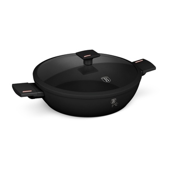 BERLINGERHAUS Kastrol s titanovým povrchem a poklicí 30 cm Monaco Collection BH-8278 BERLINGERHAUS Kastrol s titanovým povrchem a poklicí 30 cm Monaco Collection BH-8278