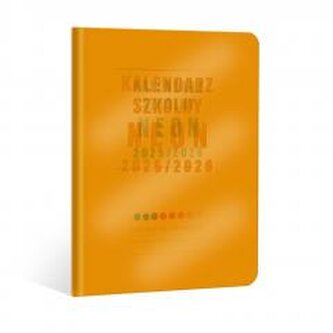 Kalendarz szkolny neon 2025/2026