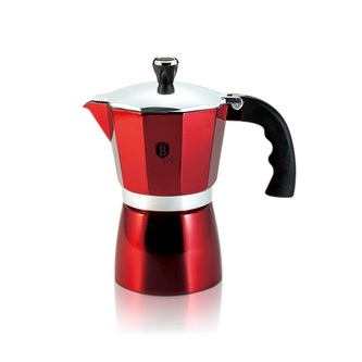 BERLINGERHAUS Konvice na espresso 6 šálků Burgundy Metallic Line BH-8563 BERLINGERHAUS Konvice na espresso 6 šálků Burgundy Metallic Line BH-8563