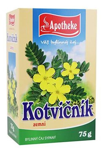 Čaj Apotheke Kotvičník zemní nať sypaný 75g