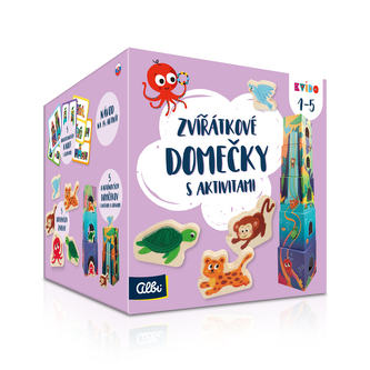 Kvído - Zvířátkové domečky s aktivitami