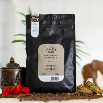 Káva Robusta India Monsooned AA - Váha: 500g Káva Robusta India Monsooned AA - Váha: 500g