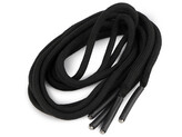 Oděvní šňůra s koncovkami do kapucí délka 120; 140 cm - 10 ks - 4 (120cm) černá