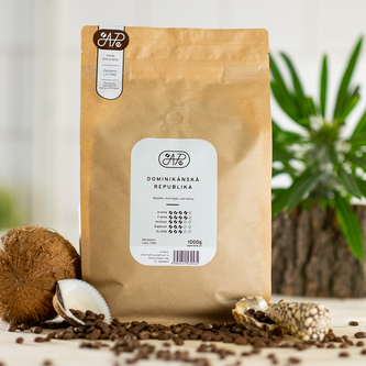 Káva Dominikánská republika - Barahona AA - Váha: 1000g Káva Dominikánská republika - Barahona AA - Váha: 1000g