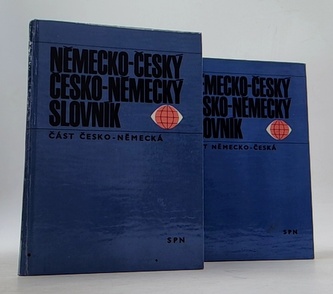 Německo-český, česko-německý slovník (část německo-česká + česko