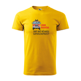 Jsem hasička, taky máš nějakou superschopnost?: žluté XL