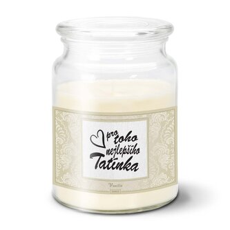 Svíčka Pro toho nejlepšího tatínka: 500 g