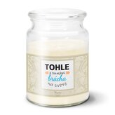 Svíčka Tohle je ten nejlepší brácha na světě: 500 g