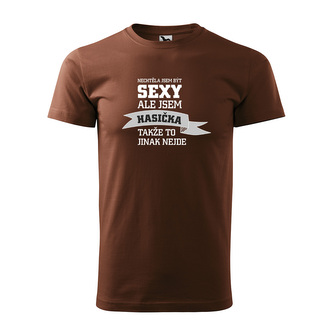 Nechtěla jsem být sexy, ale jsem hasička: hnědé S