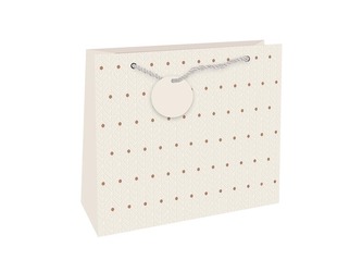 Nekupto Dárková taška reliéfní velká Slonová kost