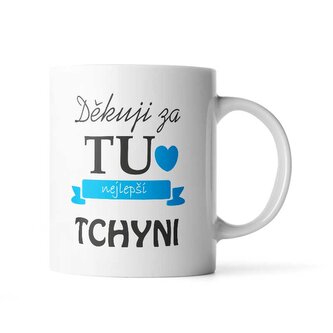 Hrnek Děkuji za tu nejlepší tchyni: 330 ml