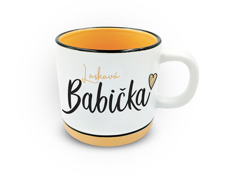 Nekupto Hrnek s potiskem Laskavá babička Pastel