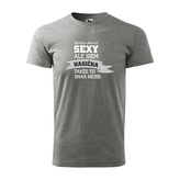 Nechtěla jsem být sexy, ale jsem hasička: šedé 2XL