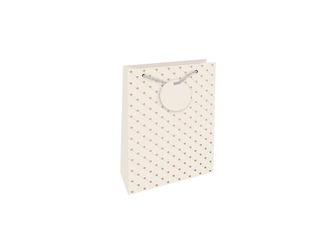 Nekupto Dárková taška reliéfní malá Slonová kost