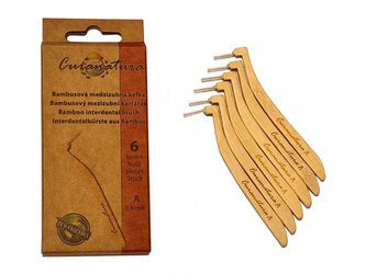 CURANATURA mezizubní kartáčky, 6ks - A