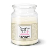 Svíčka Děkuju za tu nejlepší maminku: 500 g
