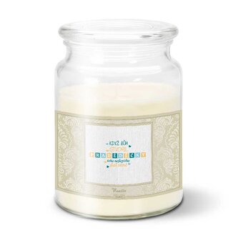 Svíčka Když Bůh stvořil pradědečky: 500 g