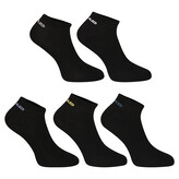 5PACK ponožky HEAD nízké černé (701230708 003) L