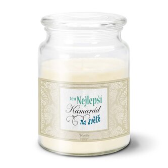 Svíčka Nejlepší kamarád na světě: 500 g
