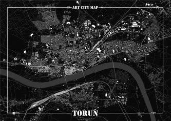 Plakat dekoracyjny - Toruń