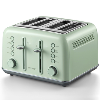 BUYDEEM Topinkovač 4 sloty DT640E, barva zelená